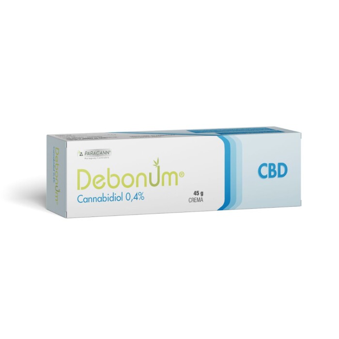 DEBONUM 0,4% CBD CREMA TOP. POMO X 45 G. única