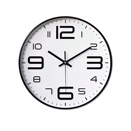 Reloj de pared 25 cm BLANCO