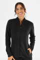 Campera polar mujer black Negro