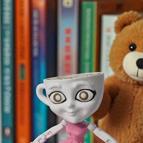 Figuras Articuladas Meme Italiano Brainrot Ballerina Capuchina