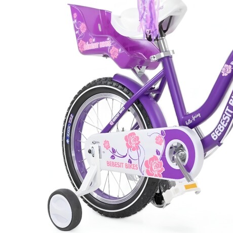 Bicicleta rodado 16 Queen Bebesit - Violeta Bicicleta rodado 16 Queen Bebesit - Violeta