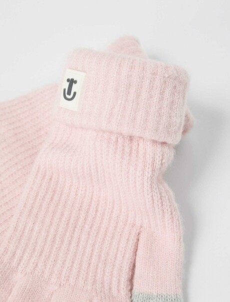 GUANTES INFANTILES ROSADO