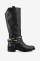BOTA LARGA Negro