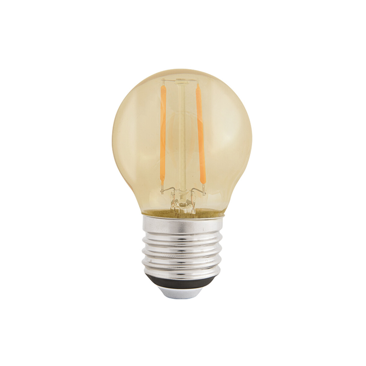 Lámpara LED G45 gota ámbar E27 4W 280Lm cálida - TE3126 
