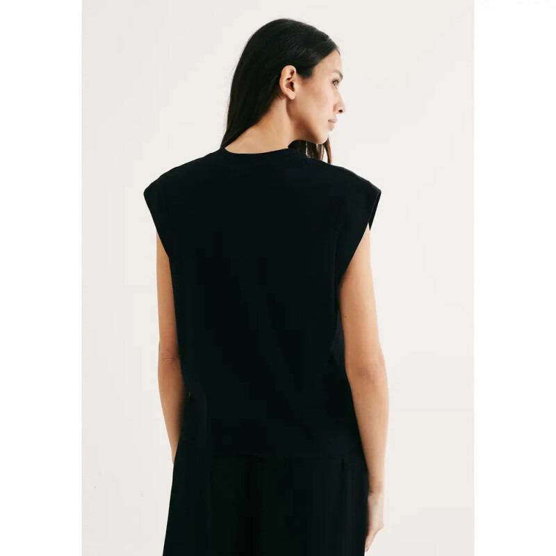 BLUSA SM FEM PRETO ESCURO