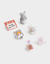 Pin Set X 6 Mini Pins - Combinacion Multicolor