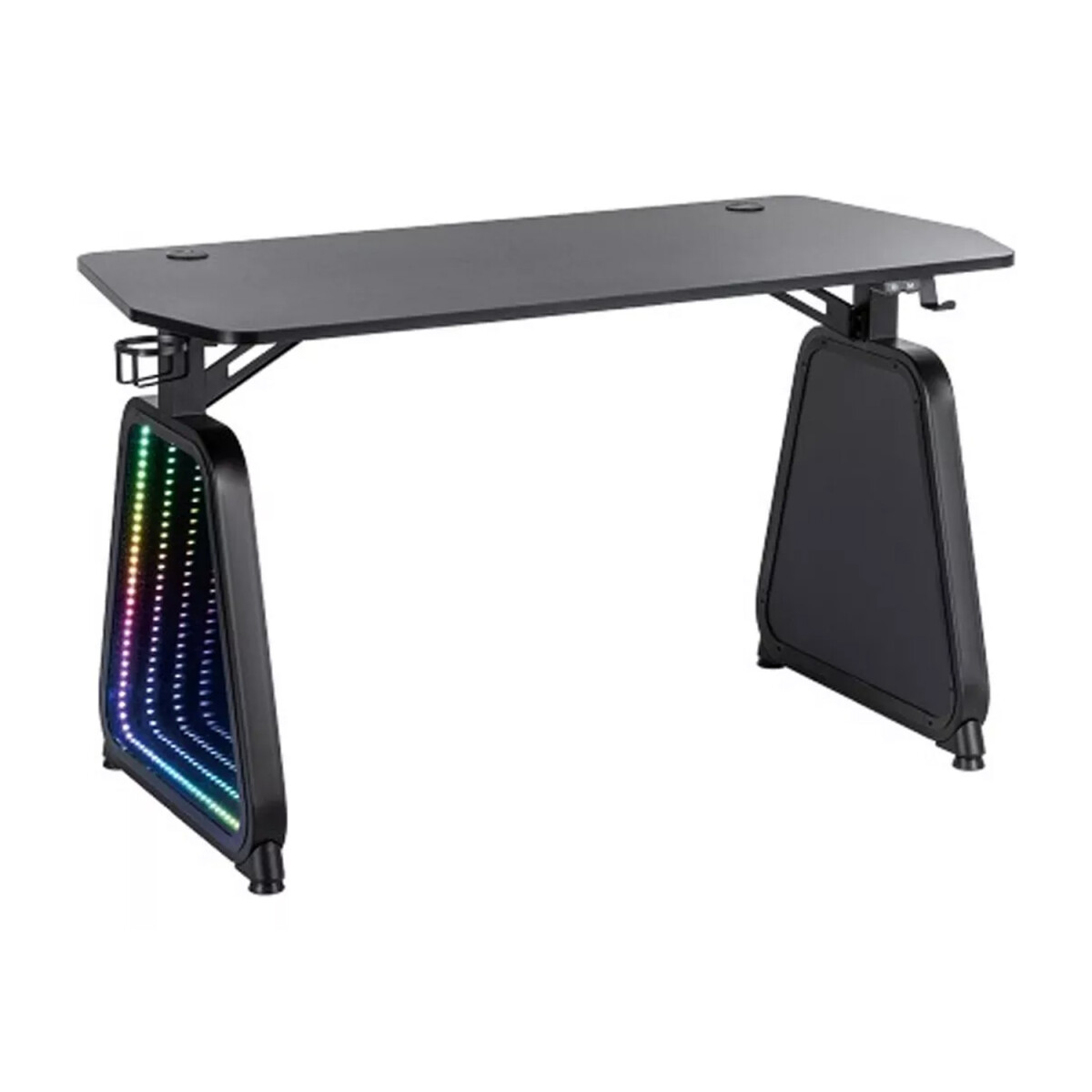 ESCRITORIO GAMER RGB BRATECK CON ESPEJOS 