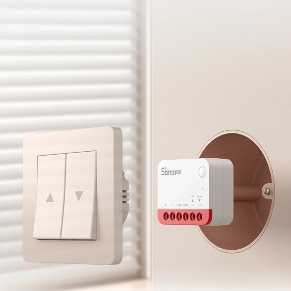 Interruptor intelig. zigbee mini-zbrbs p/ cortina SO0109