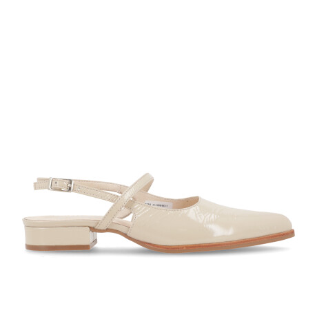 ZUECO VENET - CUERO FLORIPA BLANCO