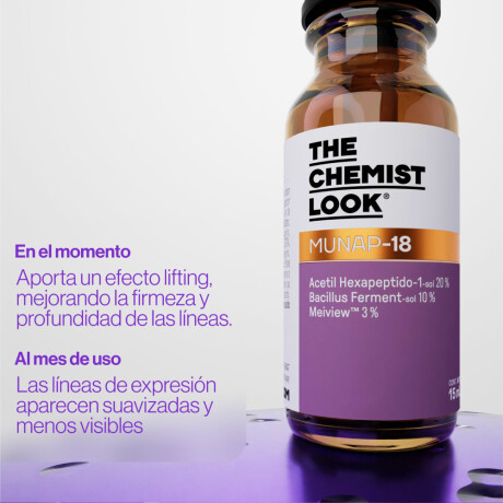 Sérum The Chemist Look Munap-18 Booster 15ml Sérum The Chemist Look Munap-18 Booster 15ml