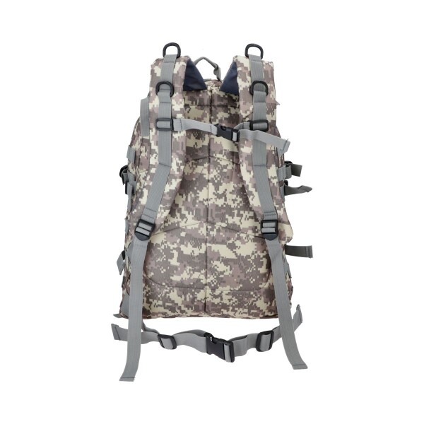 Mochila Táctica Doble Militar Molle 40 Lts Camping Mochilero TAC001 Mochila Táctica Doble Militar Molle 40 Lts Camping Mochilero TAC001