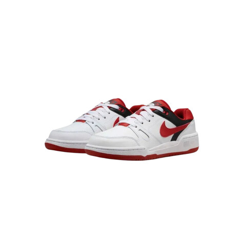 Championes Nike Full Force Low Red/White