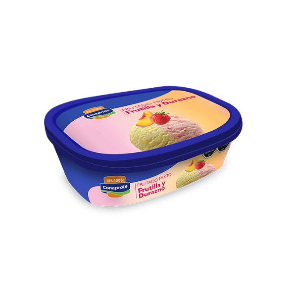 HELADO CONAPROLE 1L FRUTILLA Y DURAZNO 