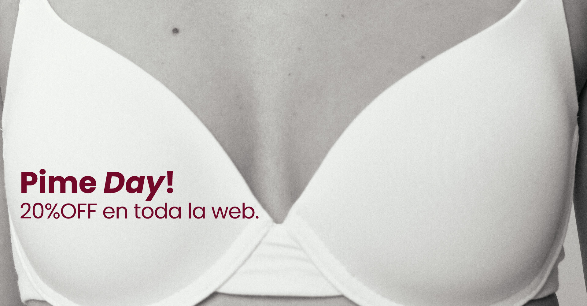 20% OFF ROPA INTERIOR