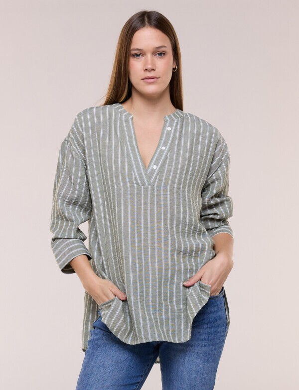 Blusa Lineas OLIVA