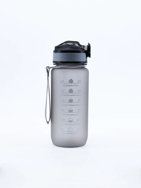 BOTELLA HIDRATACION GRIS