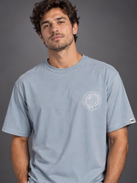 T-SHIRT N.SAILS 10607 CELESTE