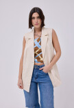 Chaleco Alma Beige