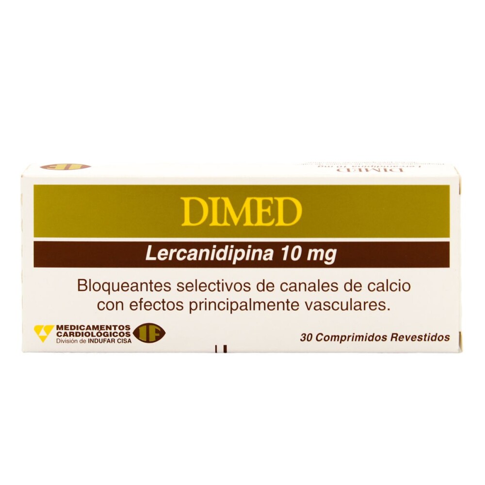 DIMED 10 MG. CJ X 30 COMP. REC. única
