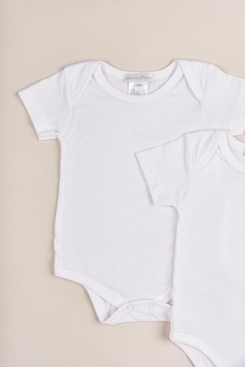 BODY MC AMERICANA LOGO SET X2 Blanco