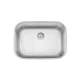 Pileta Acero Inox Simple 48X34X18Cm Con Valvula Canastilla Tramontina