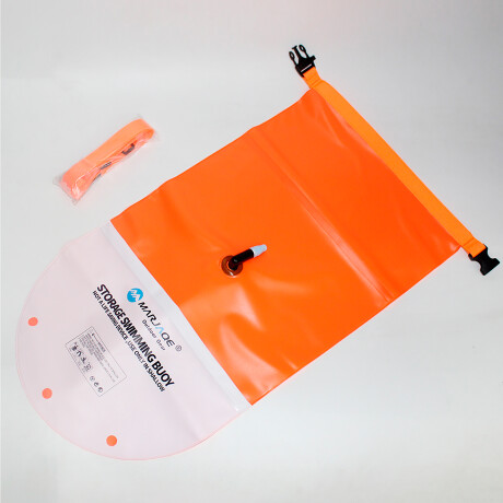 Marjaqe - Boya de Natación. Contiene Compartimiento Impermeable para Guardar Pertenencias. Hecho de 001