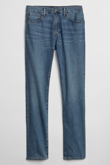 Jean Straight Sierra Vista Hombre Medium Wash