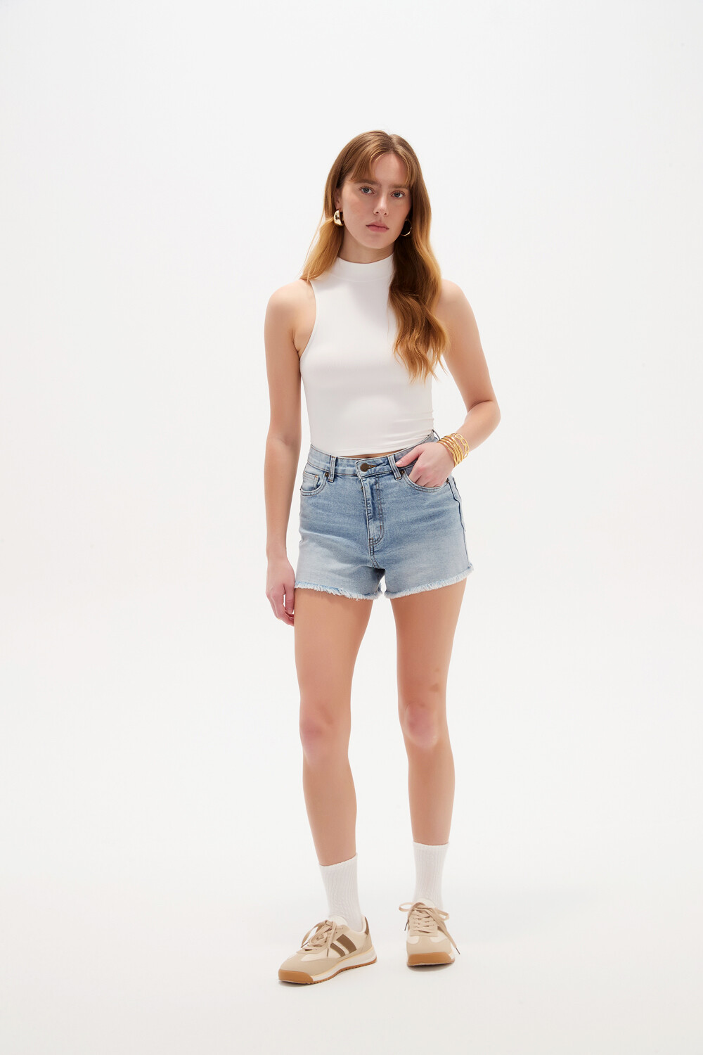 Short Malouma Azul Claro