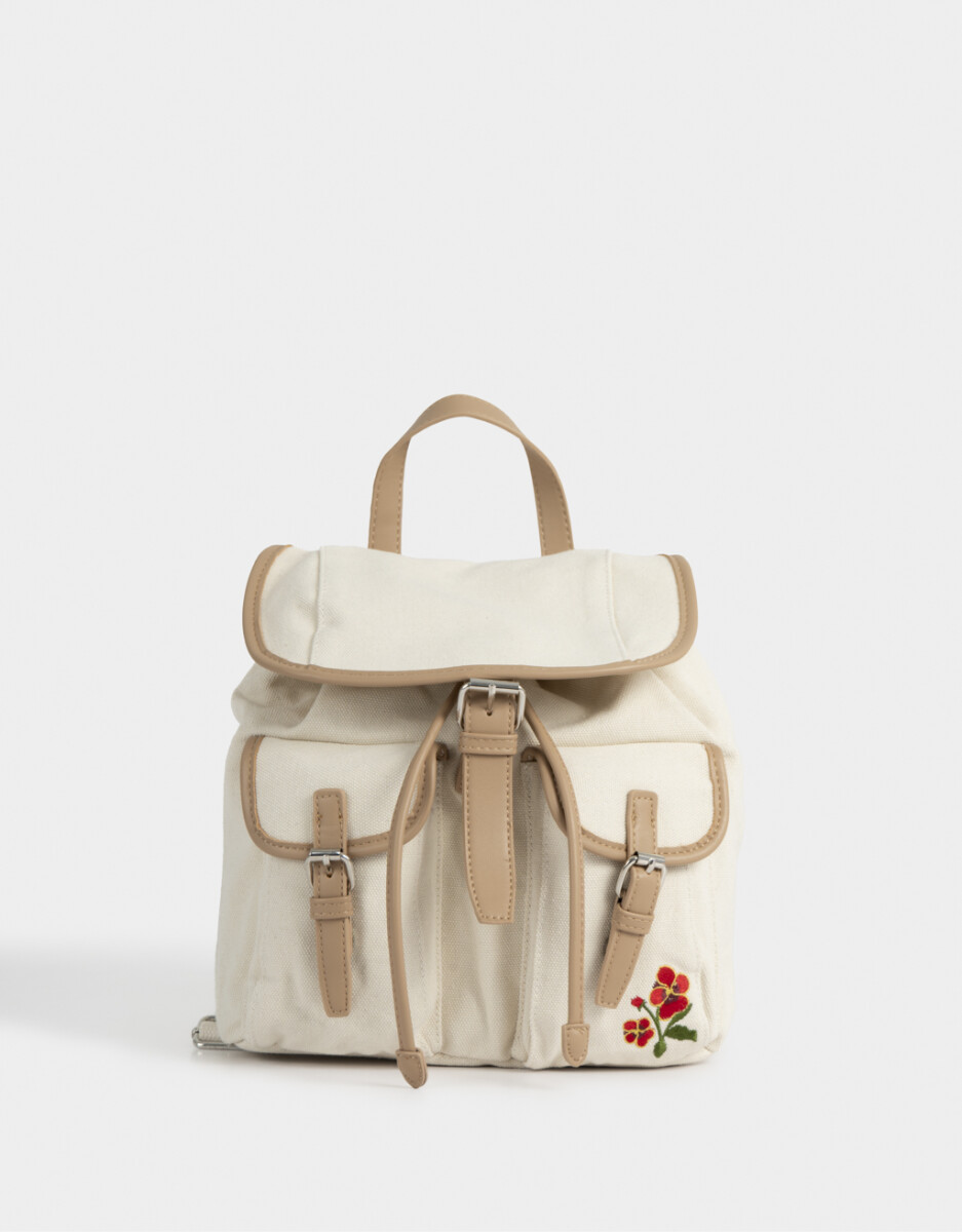 Mochila Canvas Solapa 