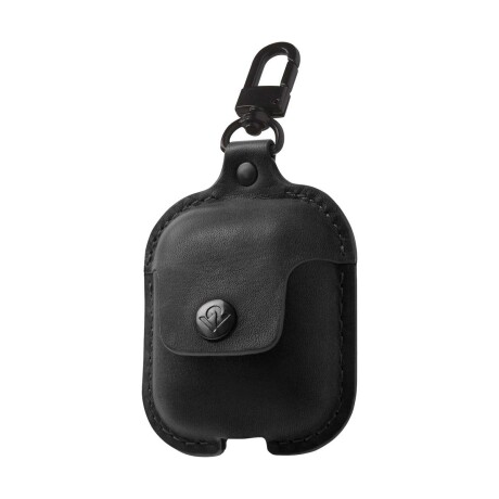 Funda AirSnap Pro de Cuero para AirPods (1ra y 2da gen) Twelve South Negro