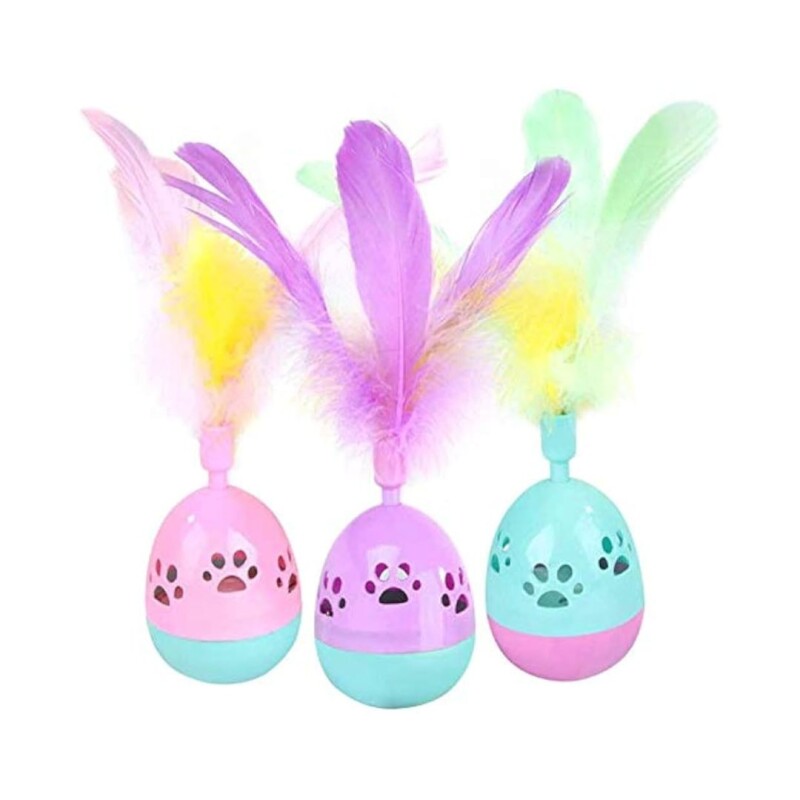 Juguete para gatos con plumas N/a