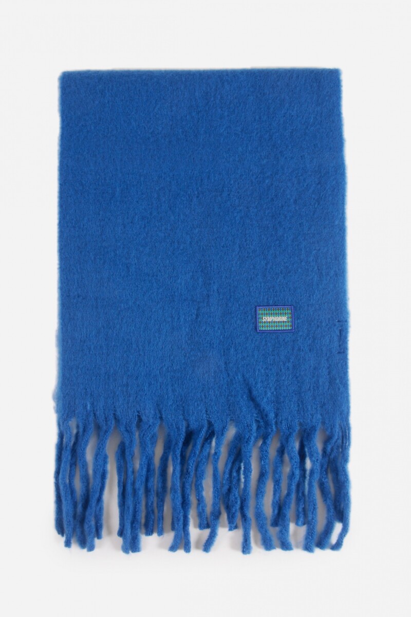 Bufanda soft azul