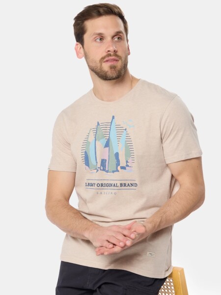 T-SHIRT LEGACY 6052 BEIGE