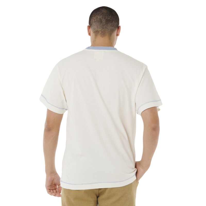 Remera Rip Curl Aots Ty Williams Ringer Tee - Blanco Remera Rip Curl Aots Ty Williams Ringer Tee - Blanco