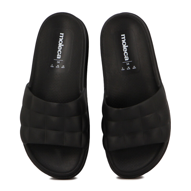 Chanclas Moleca Negro