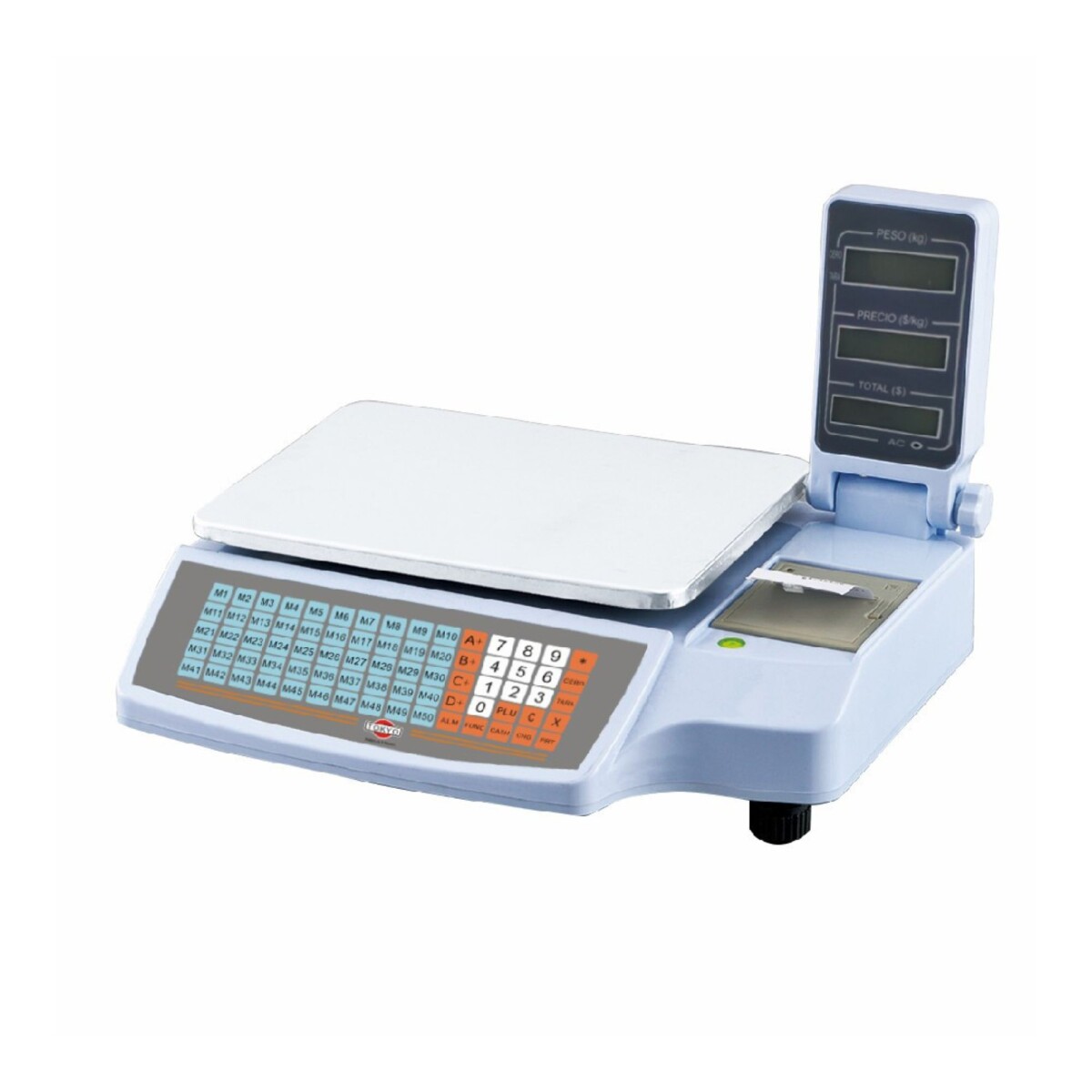Balanza Comercial Tokyo IND ACS-P2 con impresora 10gr a 30kg 