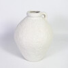 JARRON DE CERAMICA BLANCO 22X28CM Unica