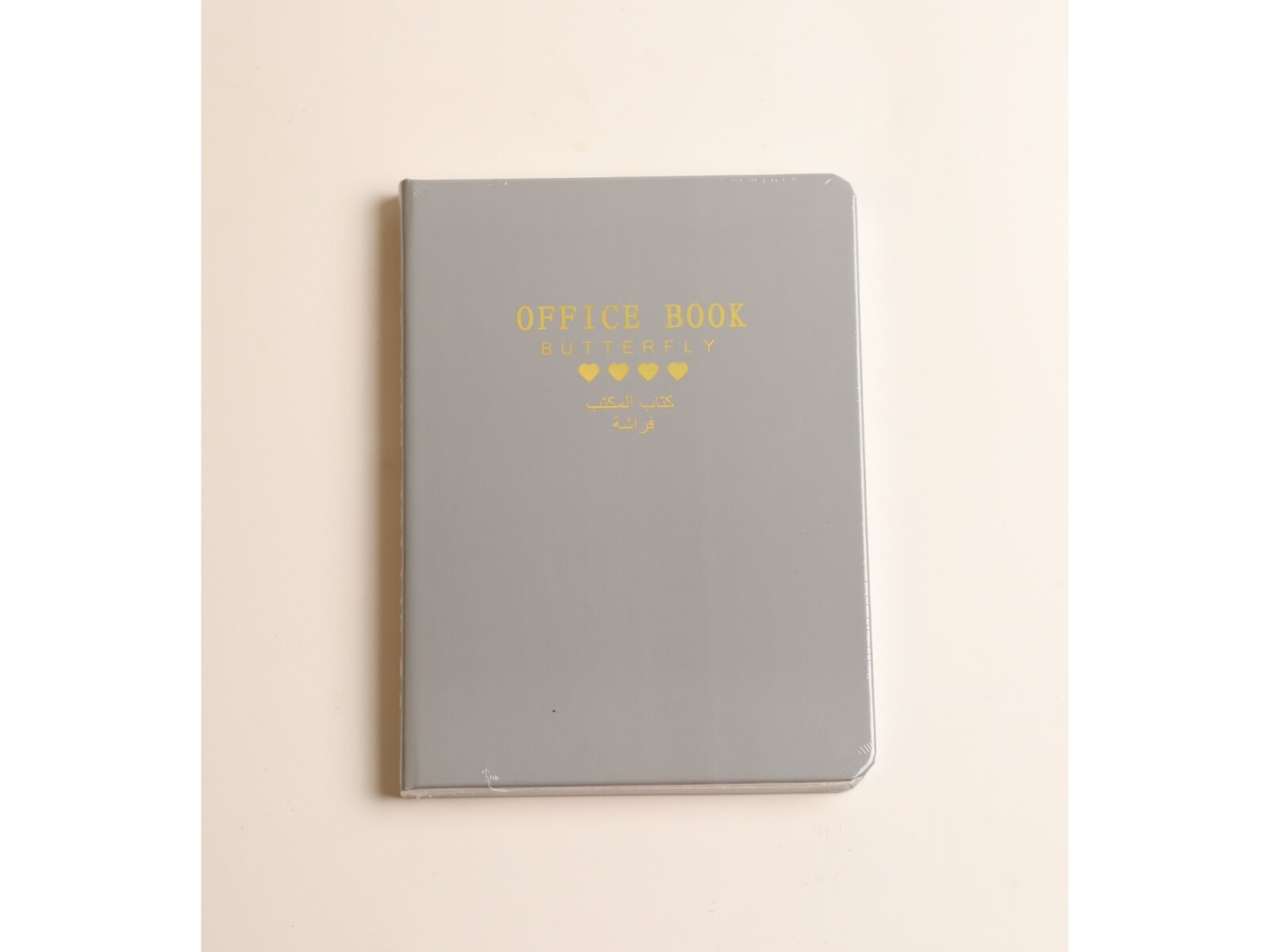 CUADERNO TAPA DURA 36K (GRIS) 