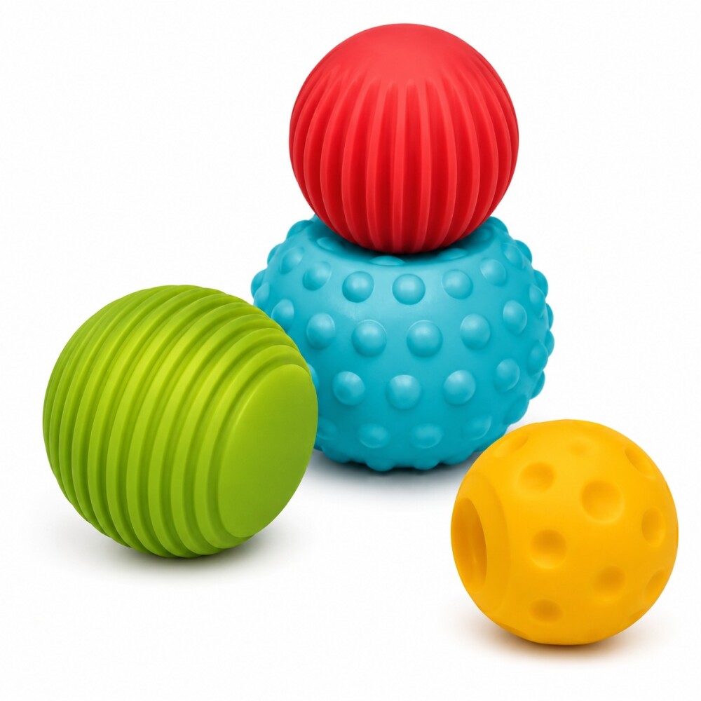 Set pelotas silicona texturadas estimulacion P&F Set pelotas silicona texturadas estimulacion P&F