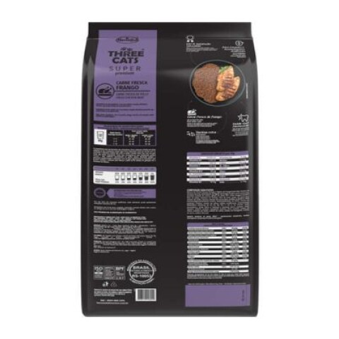 Three Cats Súper Premium Filhote 10,1 kg Three Cats Súper Premium Filhote 10,1 kg