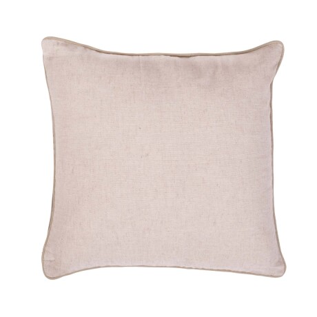 FUNDA DE ALMOHADÓN LINO-Y-ALGODON NATURAL-BEIGE CLAYTON BEIGE