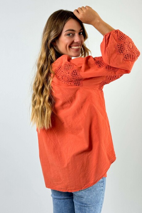 BLUSA BRISA Naranja