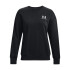 Essential Fleece Crew-PPL BLK-001