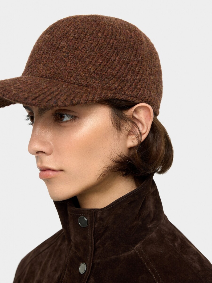 Gorra De Punto teja