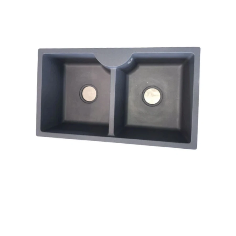 Pileta doble gris 78 x 45 Pileta doble gris 78 x 45