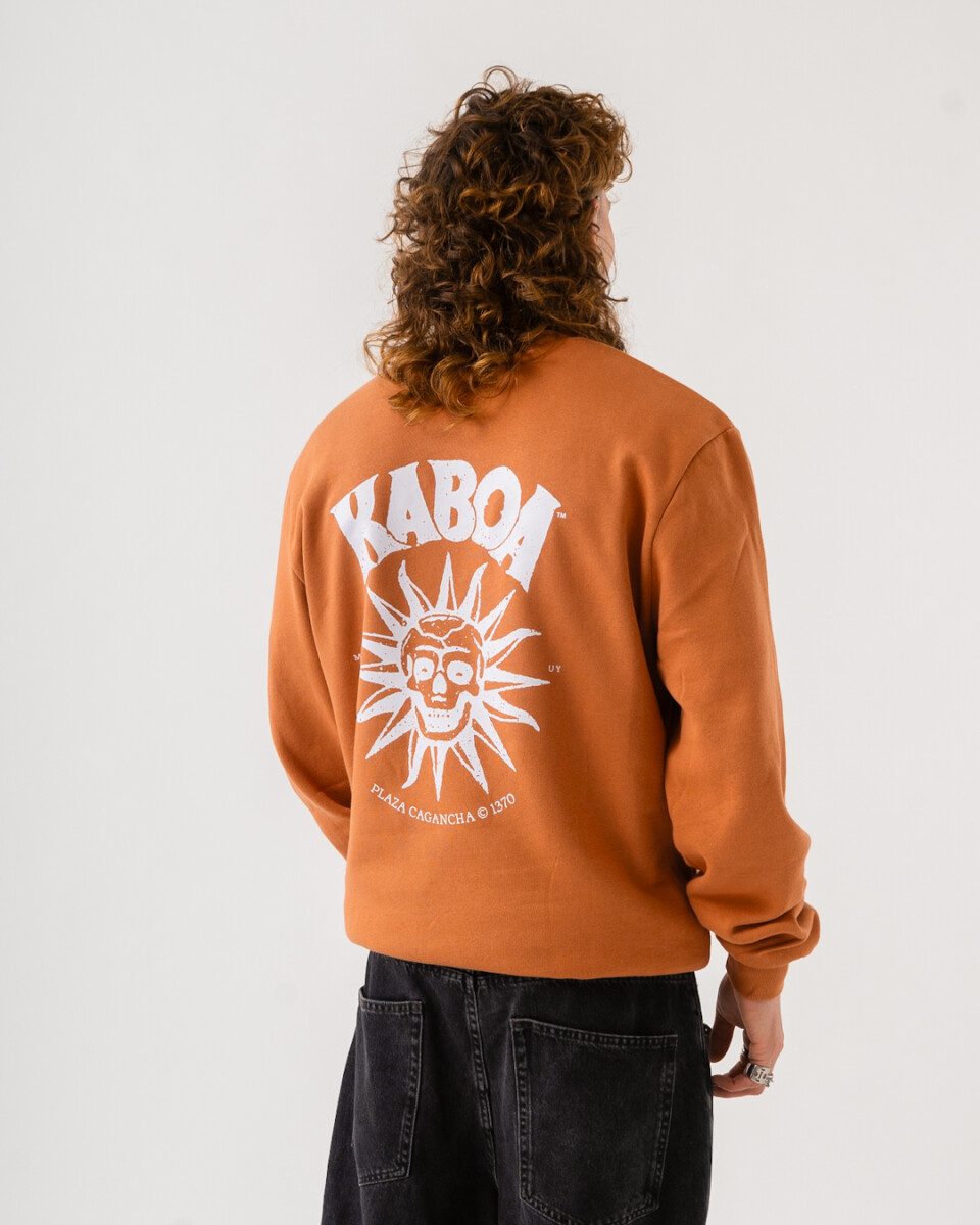 BUZO SOL/CALAVERA MARRON 
