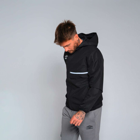 Abrigo Umbro Pluie de Hombre Negro