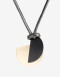 Collares Largos Metal Collar Largo Cordón Chapones - Dorado