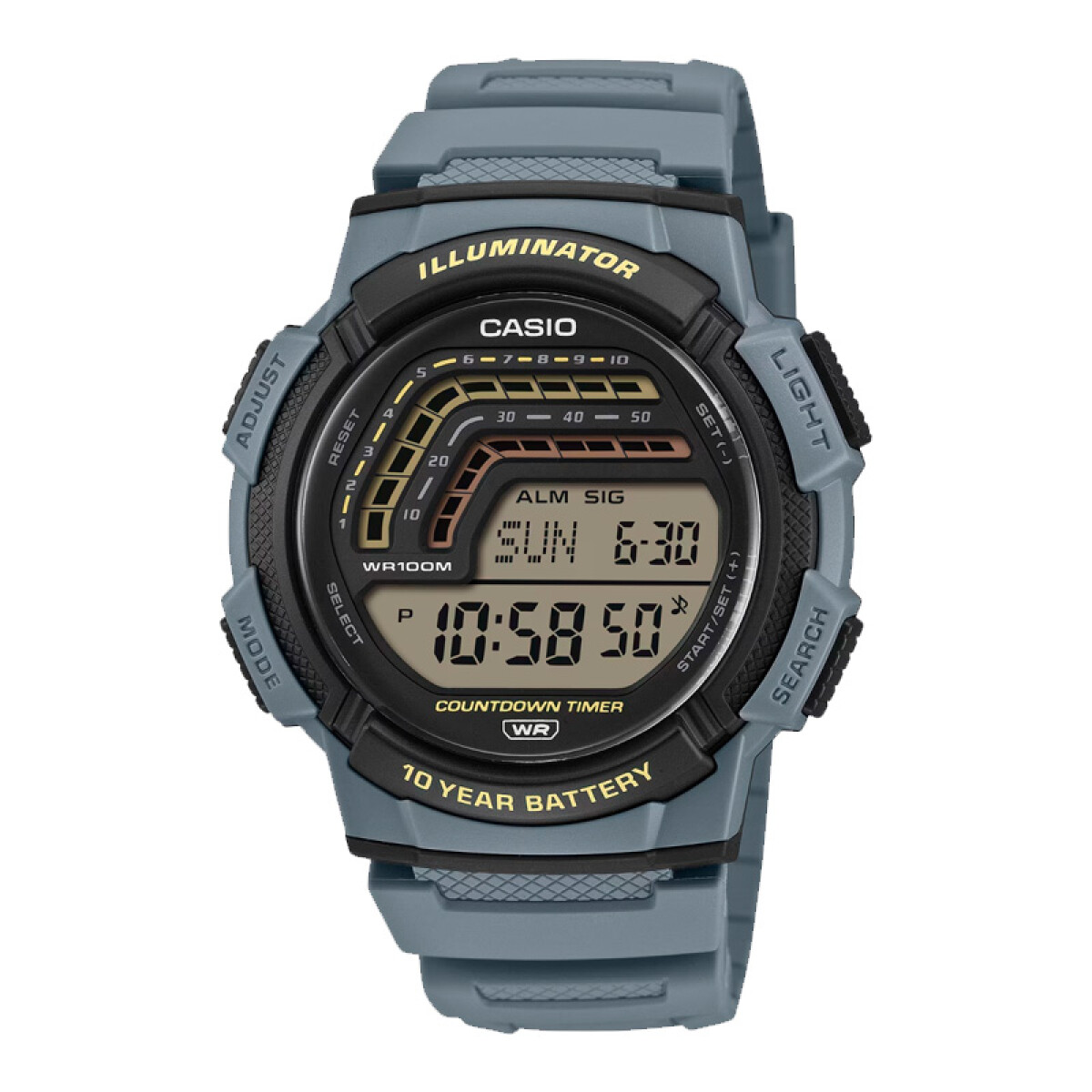 Reloj Casio Digital para Hombre WS-1800 - 2AVDF 