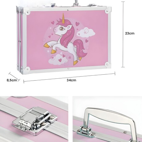 Set Valija Metálica Arte 145 Piezas Set Valija Metálica Arte 145 Piezas